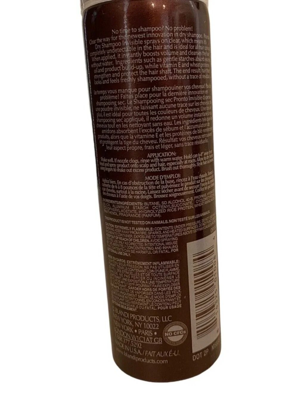 2x Oscar Blandi Pronto Invisible Volumizing Dry Shampoo Spray 1.4 oz Travel